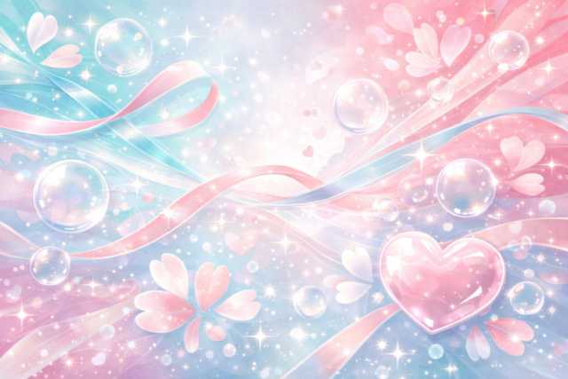 pastel-ribbon-hearts