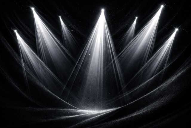 white-stage-lights